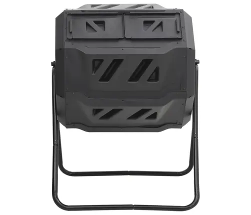 Sodo Komposto Dėžė, Juodos Spalvos, 73X64X95cm 160L