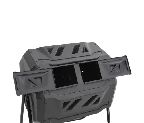 Sodo Komposto Dėžė, Juodos Spalvos, 73X64X95cm 160L