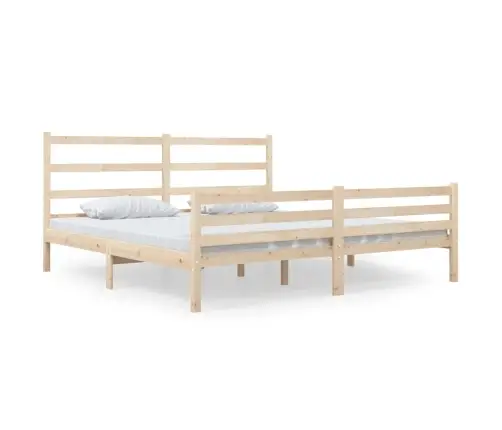 Lovos Rėmas, 140X190cm Pušies Medienos Masyvas