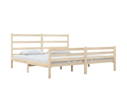 Lovos Rėmas, 140X190cm Pušies Medienos Masyvas