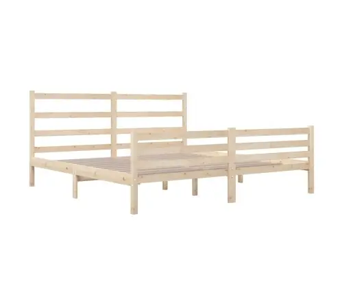 Lovos Rėmas, 140X190cm Pušies Medienos Masyvas