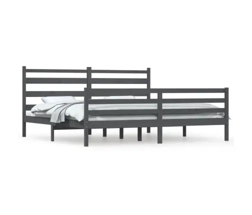 Voodiraam Täismännipuit, 200 X 200 cm Hall