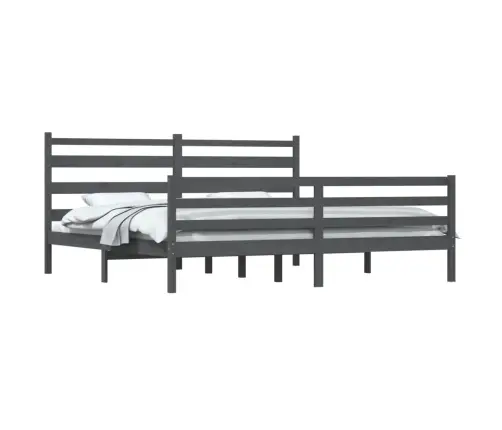 Voodiraam Täismännipuit, 200 X 200 cm Hall