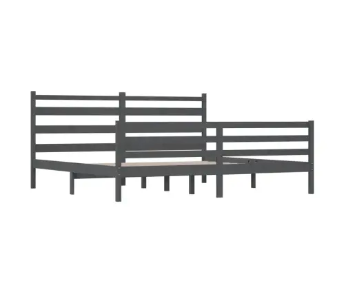 Voodiraam Täismännipuit, 200 X 200 cm Hall