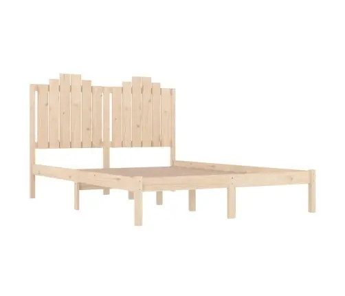 Voodiraam, Täismännipuit, 140 X 200 Cm