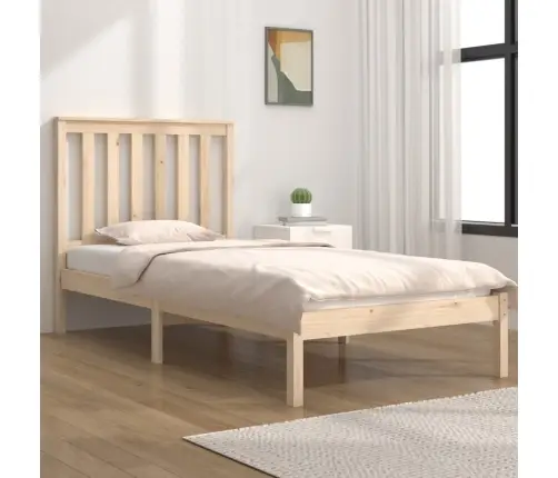 Gultas Rāmis, Priedes Masīvkoks, 100X200 Cm Vidaxl