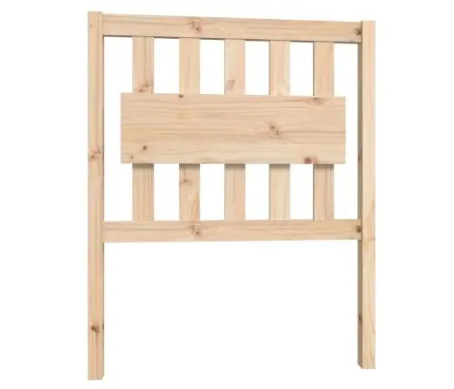 Gultas Rāmis, Masīvkoks, 75X190 Cm, Mazs, Vienvietīgs Vidaxl