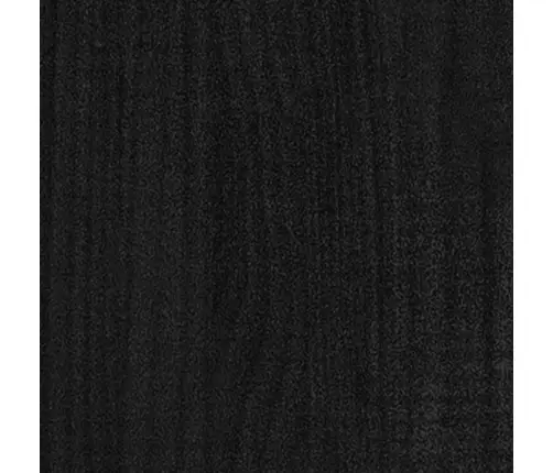 Gultas Rāmis, Melns, Masīvkoks, 75X190 Cm, Mazs, Vienvietīgs Vidaxl