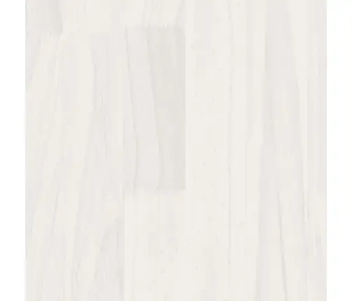 Voodiraam, Valge, Täismännipuit, 90 X 190 Cm