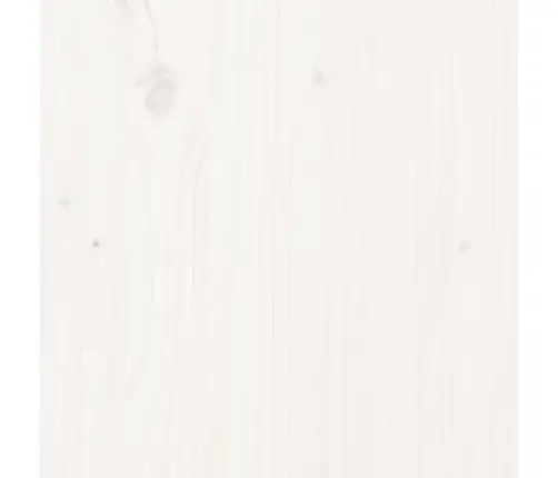 Voodiraam, Valge, Täismännipuit, 90 X 200 Cm