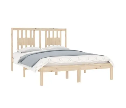 Gultas Rāmis, Masīvkoks, 120X190 Cm, Divvietīgs Vidaxl
