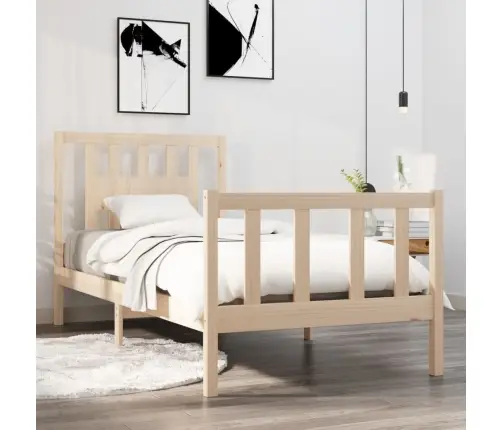 Lovos Rėmas, 90X190cm Medienos Masyvas, Vienvietis