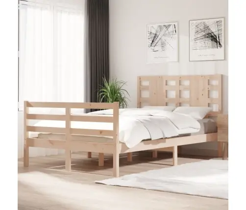 Lovos Rėmas Be Čiužinio, 120X200cm Pušies Medienos Masyvas