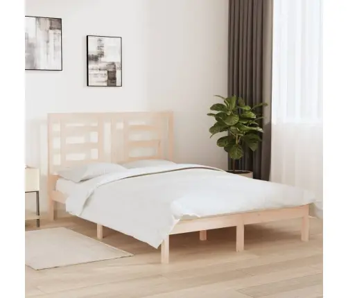 Voodiraam Ilma Madratsita, 140 X 190 cm Männipuit