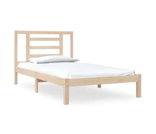 Lovos Rėmas Be Čiužinio, 90X200cm Pušies Medienos Masyvas