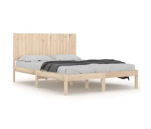Gultas Rāmis, Masīvkoks, 180X200 Cm, Liels, Divvietīgs Vidaxl