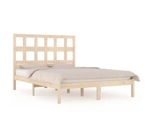 Voodiraam Ilma Madratsita, 200 X 200 cm Männipuit