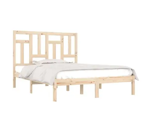 Gulta Bez Matrača, 160X200 Cm, Priedes Masīvkoks Vidaxl