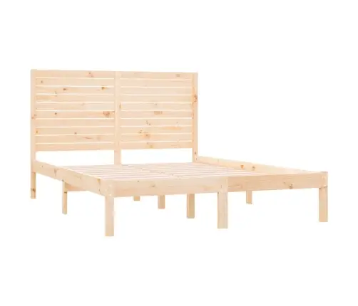 Voodiraam, Täispuit, 120 X 200 Cm