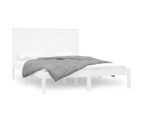 Lovos Rėmas, Baltos Spalvos, 140X200cm Medienos Masyvas