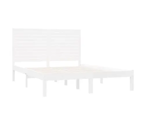 Lovos Rėmas, Baltos Spalvos, 140X200cm Medienos Masyvas