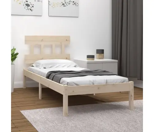 Gultas Rāmis, Masīvkoks, 90X200 Cm Vidaxl