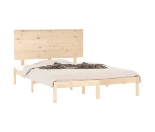 Lovos Rėmas Be Čiužinio, 140X200cm Pušies Medienos Masyvas
