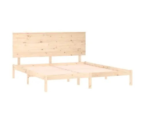 Gultas Rāmis, Masīvkoks, 180X200 Cm, Liels, Divvietīgs Vidaxl