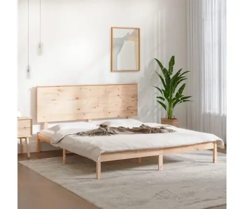 Voodiraam Ilma Madratsita, 200 X 200 cm Männipuit