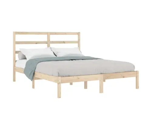Gultas Rāmis, Masīvkoks, 120X190 Cm, Divvietīgs Vidaxl