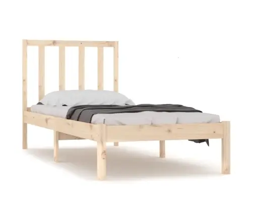 Lovos Rėmas Su Be Čiužinio, 75X190cm Pušies Masyvas