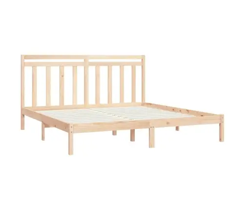 Gultas Rāmis, Masīvkoks, 200X200 Cm Vidaxl