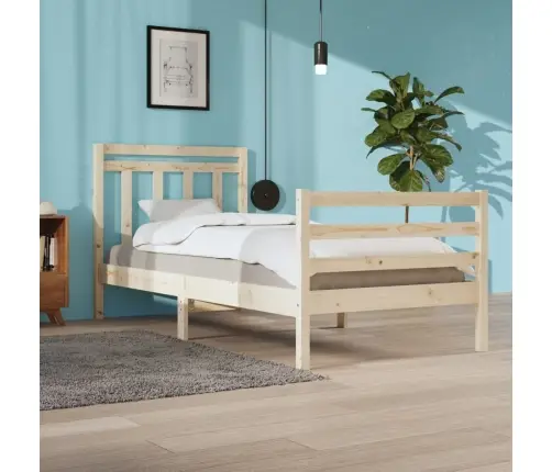 Gultas Rāmis, Masīvkoks, 100X200 Cm Vidaxl