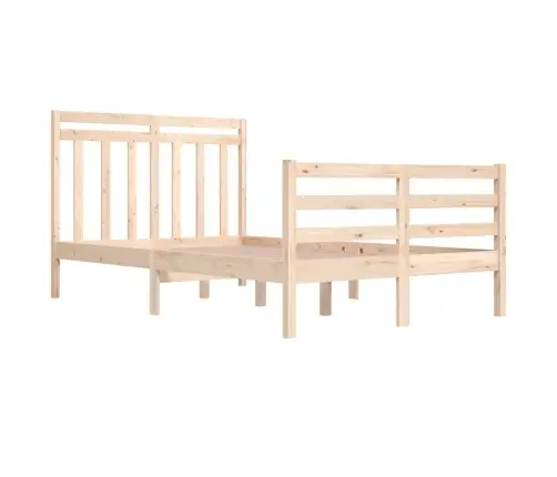 Gultas Rāmis, Masīvkoks, 120X200 Cm Vidaxl