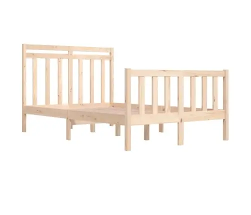 Gultas Rāmis, Masīvkoks, 120X190 Cm, Divvietīgs Vidaxl