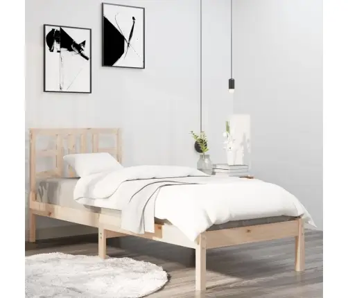 Lovos Rėmas, 90X190cm Medienos Masyvas, Vienvietis