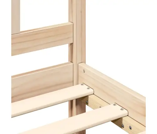 Gultas Rāmis, Masīvkoks, 90X200 Cm Vidaxl