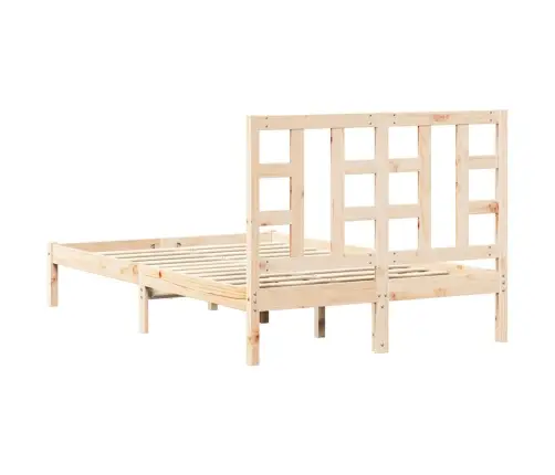 Voodiraam, Täispuit, 120 X 200 Cm