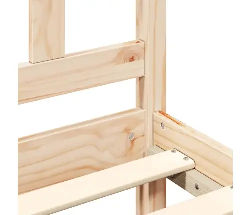 Voodiraam, Täispuit, 120 X 200 Cm