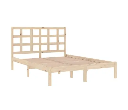 Voodiraam, Männipuit, 135 X 190 Cm