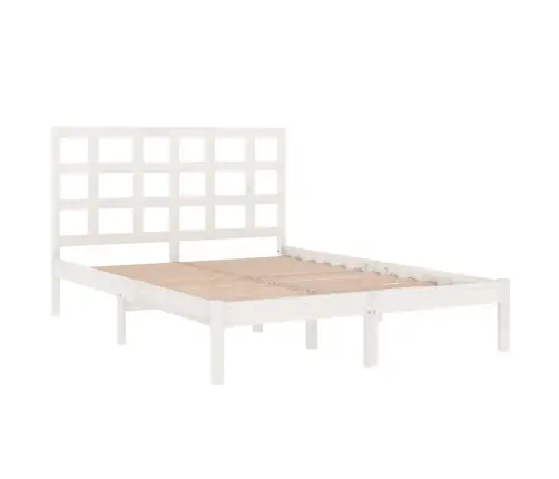 Lovos Rėmas, Baltos Spalvos, 120X200cm Medienos Masyvas