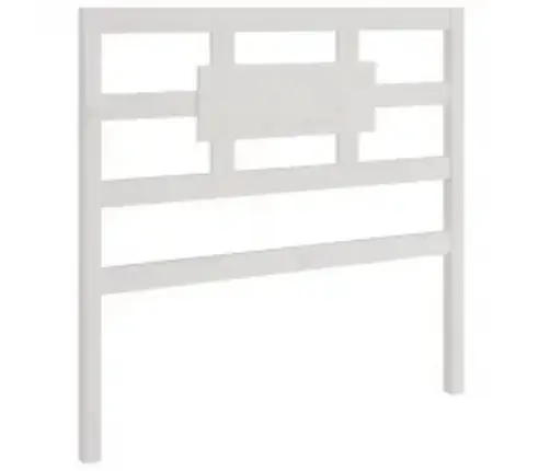 Gultas Rāmis, Balts, Masīvkoks, 90X190 Cm, Vienvietīgs Vidaxl