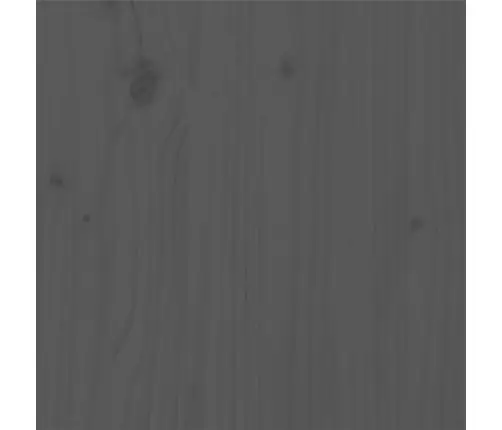 Gultas Rāmis, Pelēks, Masīvkoks, 200X200 Cm Vidaxl