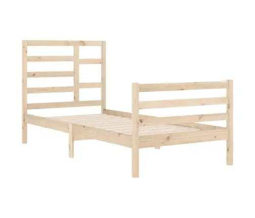 Gultas Rāmis, Masīvkoks, 90X200 Cm Vidaxl