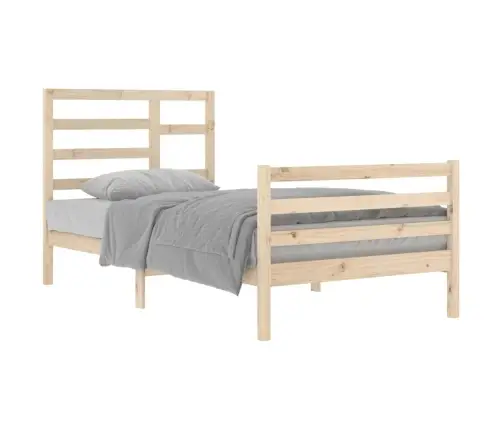 Voodiraam, Täispuit, 100 X 200 Cm