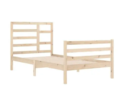 Voodiraam, Täispuit, 100 X 200 Cm