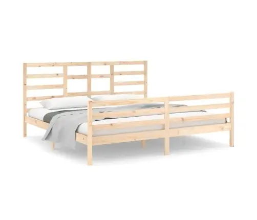 Voodiraam Ilma Madratsita, Täispuit, 200 X 200 Cm