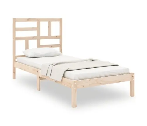 Voodiraam, Täismännipuit, 90 X 190 Cm