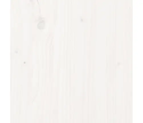 Gultas Rāmis, Balts, Masīvkoks, 150X200 Cm, Liels, Divvietīgs Vidaxl