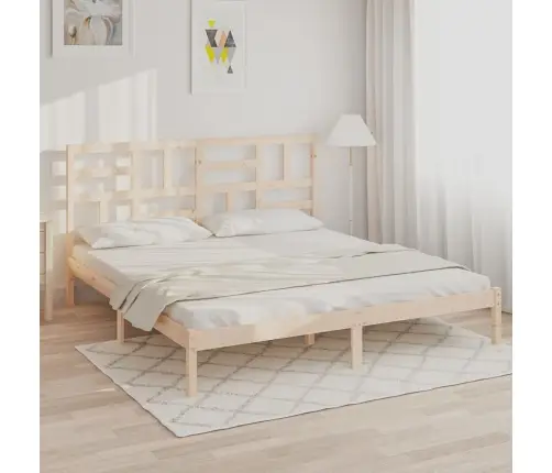 Lovos Rėmas Be Čiužinio, 200X200cm Medienos Masyvas